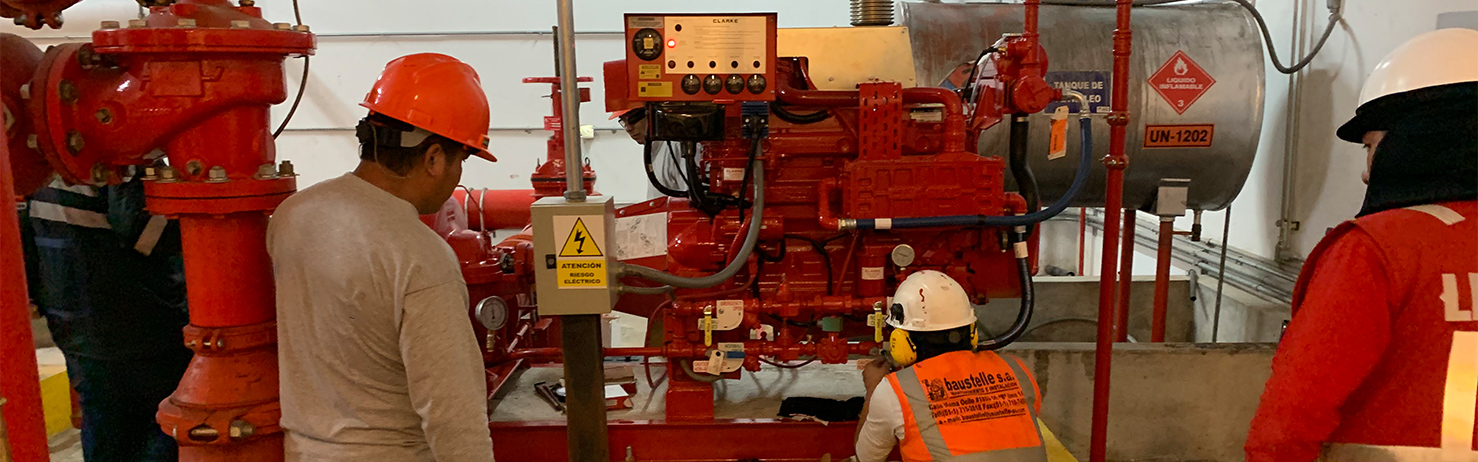 NFPA 20 - El Controlador y su funcionamiento con el motores eléctrico y motor Diesel