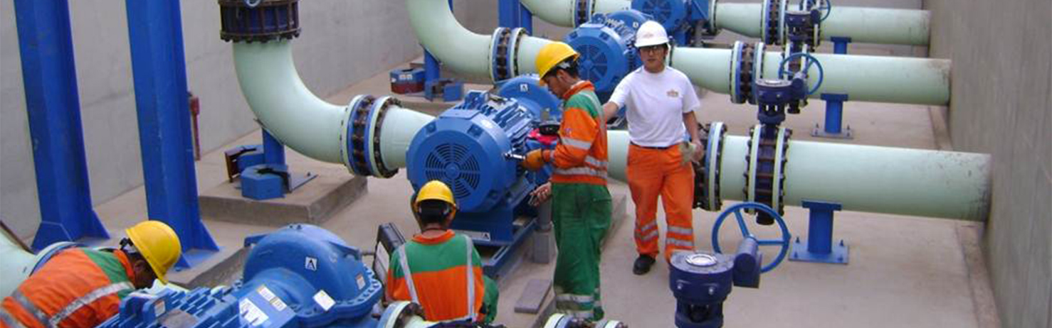 Instalación, puesta en marcha y operación de bombas centrífugas