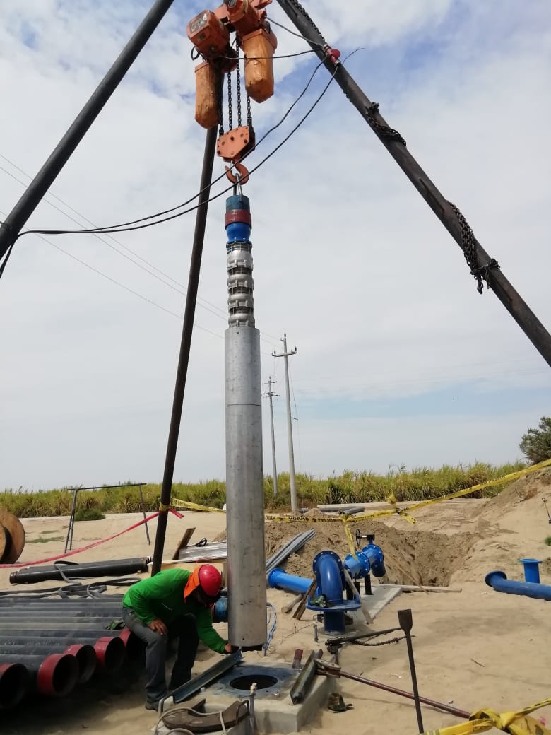 Bombas Turbina Vertical VTP para Captación y Pozos